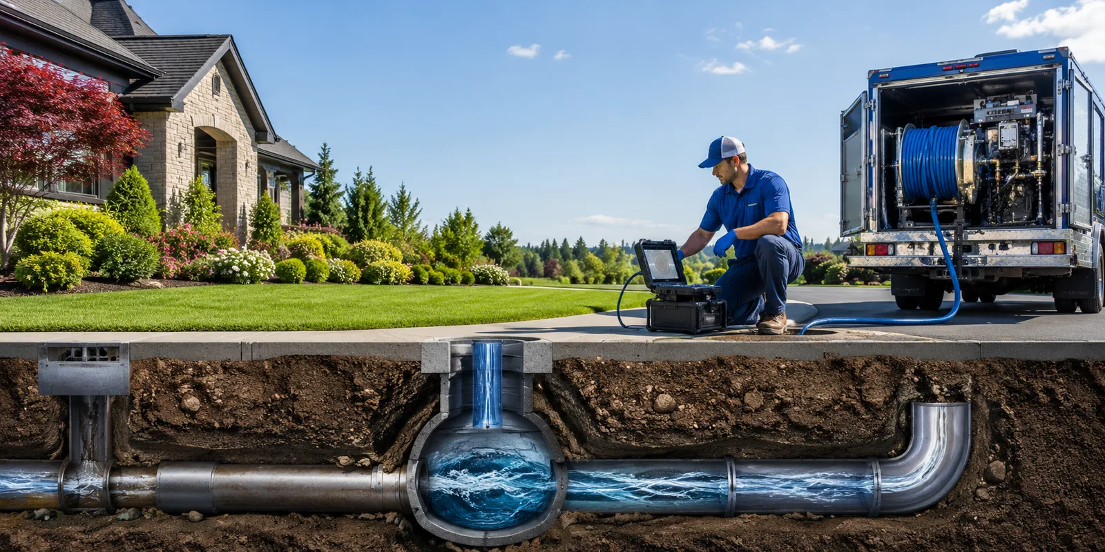 Drainage restoration information for Junedale, PA